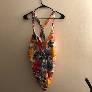 3 for $10: Tru & Time Floral Plus Size Bathingsuit